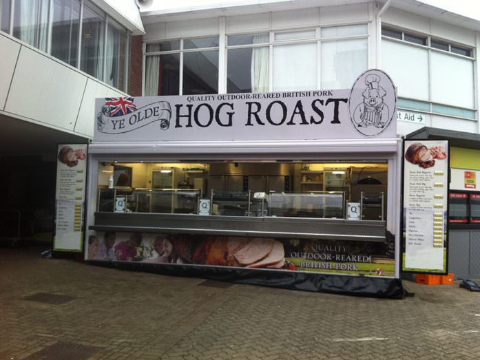 Hog Roast Shipping Container