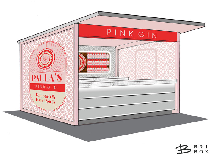 Pink Gin Kiosk