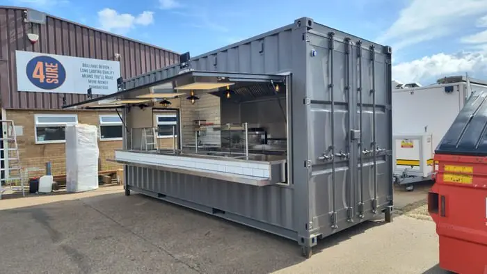 Shipping Container 20ft High Cube RJS Events 99