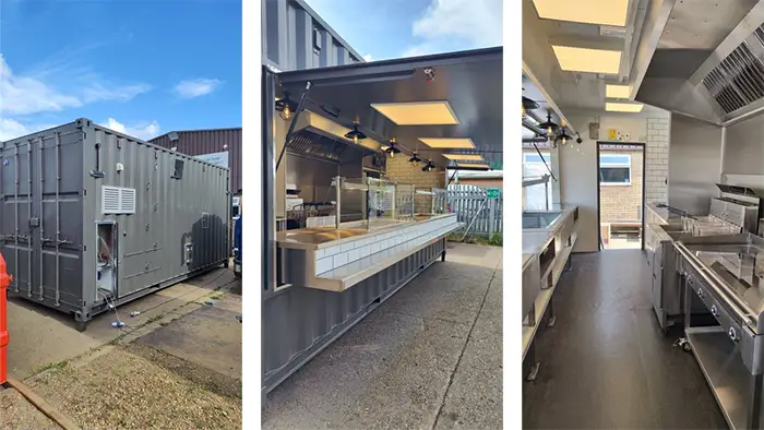 Shipping Container 20ft High Cube RJS Events tri 1