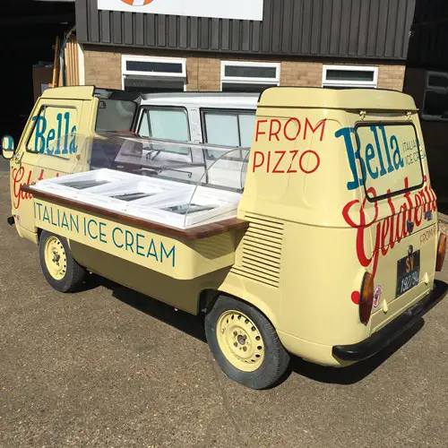 Innovative mobile catering design