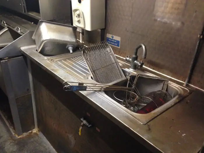 Sink area Before